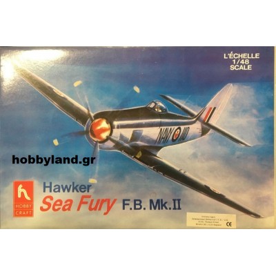 HAWKER SEA FURY F.B. MkII - 1/42 SCALE - HOBBY CRAFT HC1583